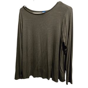 Old Navy Dark Green Long Sleeve Top Ladies Medium